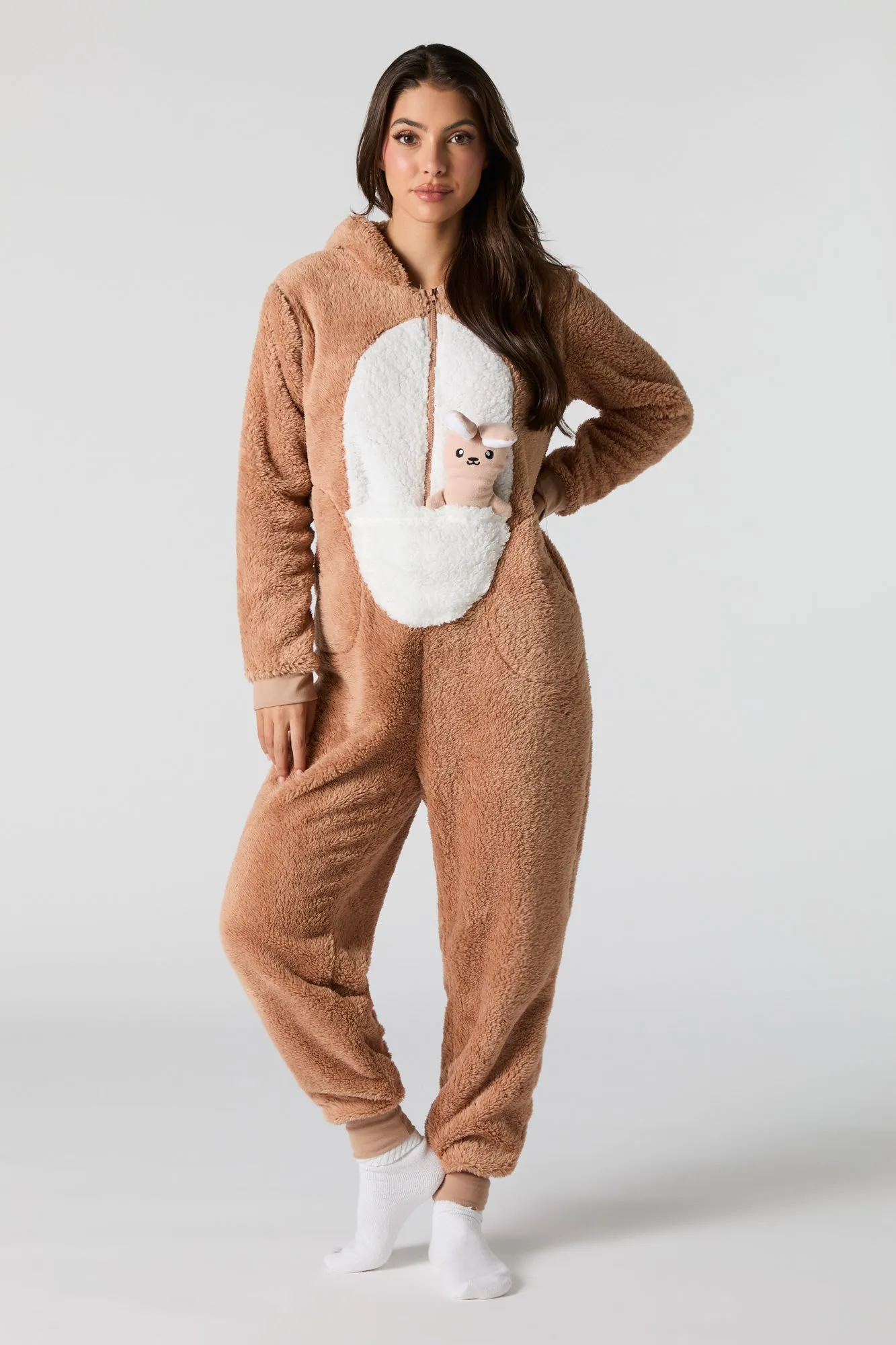 3D Kangaroo Plush Onesie