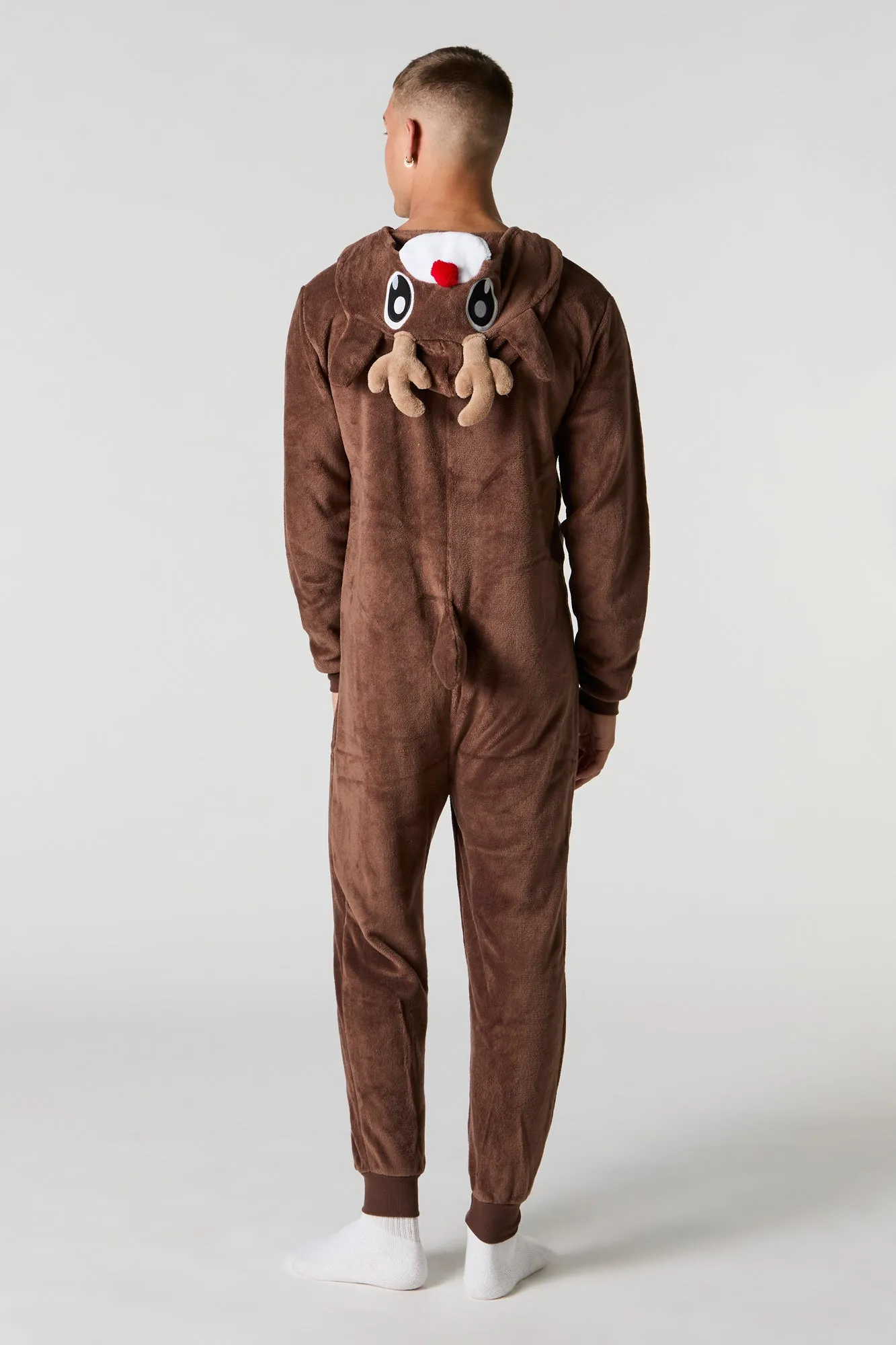 3D Rudolph Plush Onesie