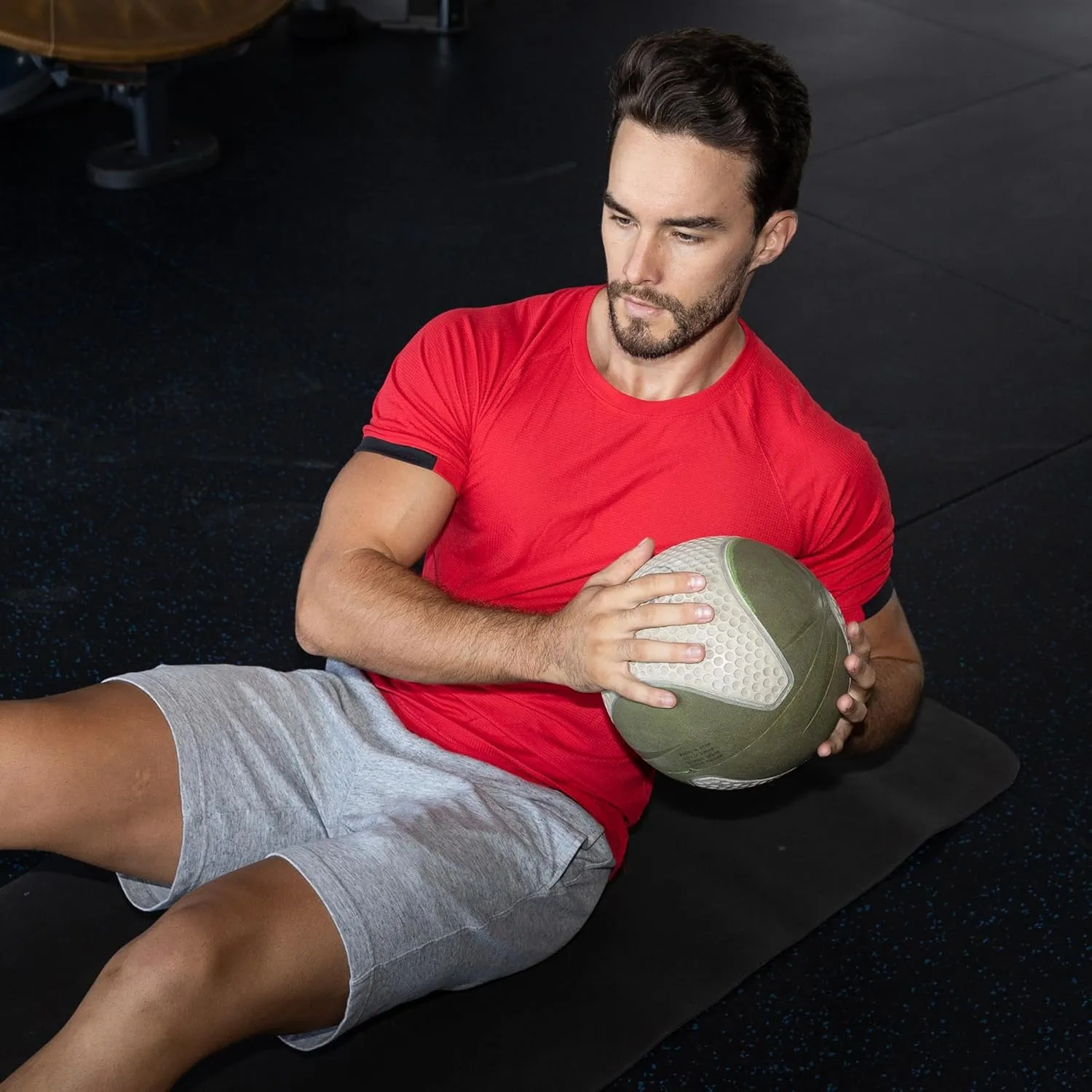5 Pack Workout Shirts for Men Quick Dry Crew Neck Short Sleeve Tee Tops Moisture Wicking Athletic Light Gym T-Shirts