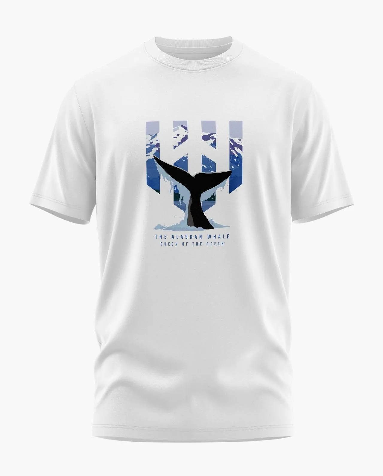 Alaskian Whale Signature LuxeSoft Cotton T-Shirt