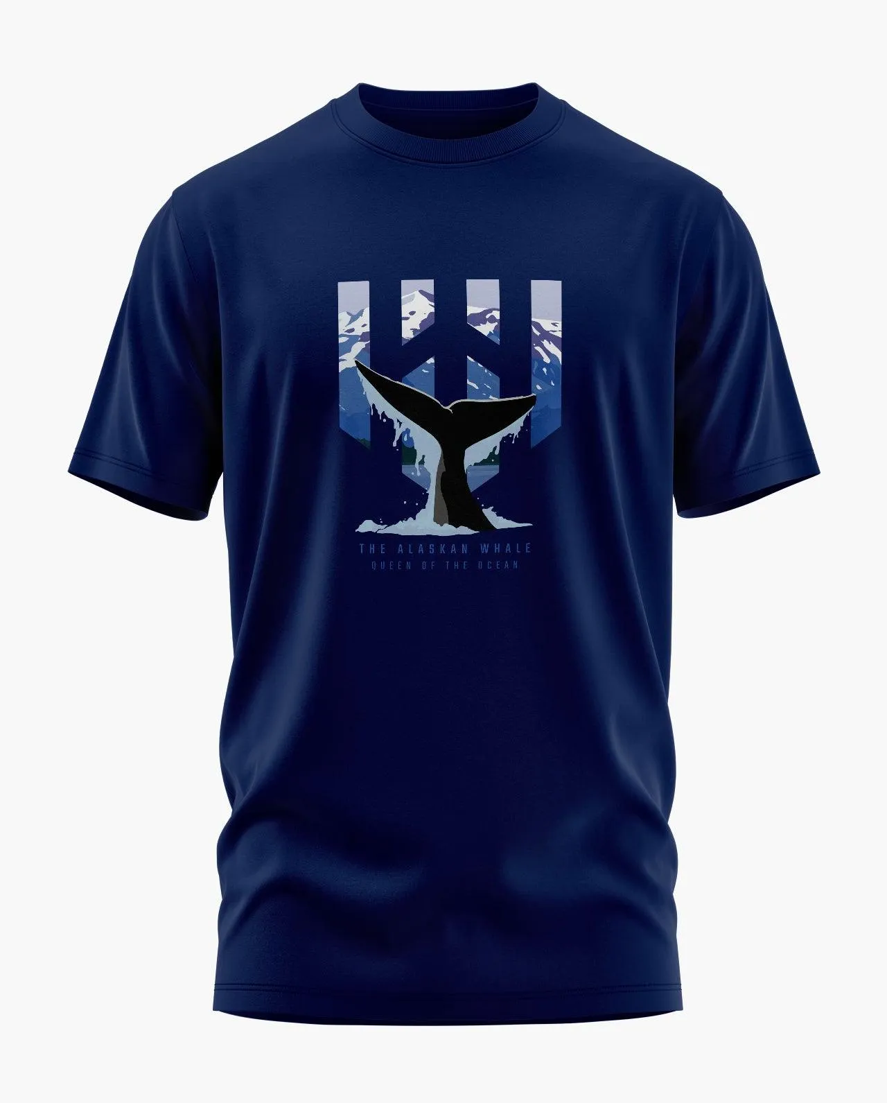 Alaskian Whale Signature LuxeSoft Cotton T-Shirt