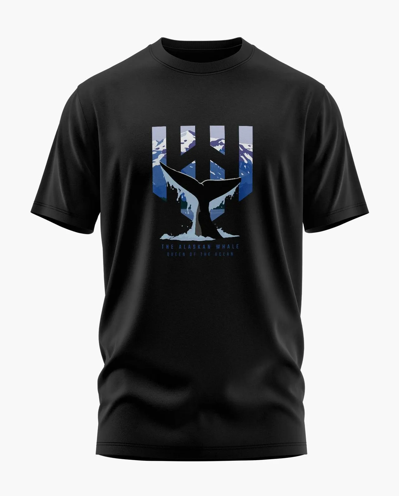 Alaskian Whale Signature LuxeSoft Cotton T-Shirt