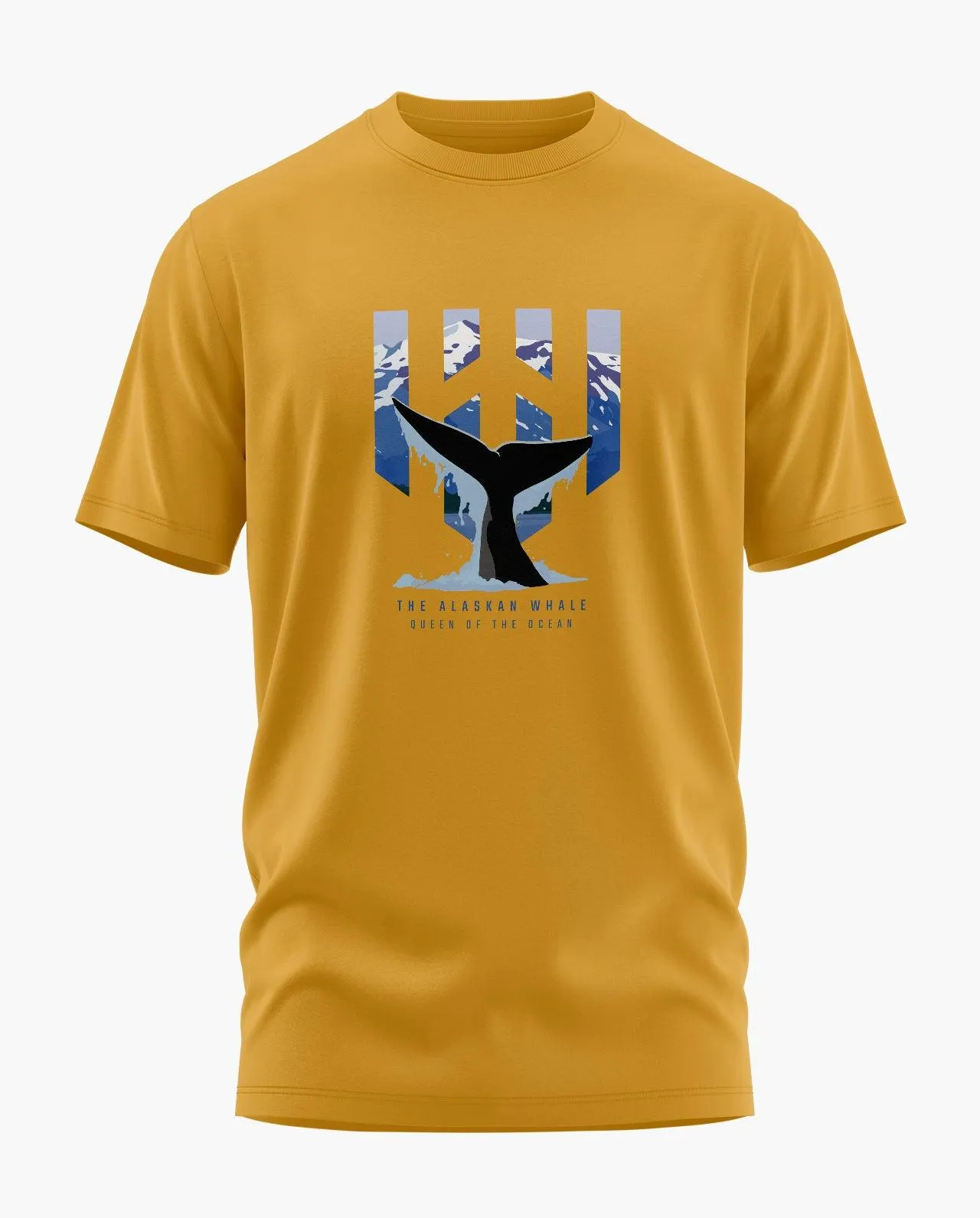 Alaskian Whale Signature LuxeSoft Cotton T-Shirt