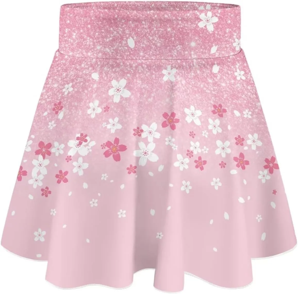 Athletic Skort with Pocket for Girls 5-14 Lightweight Breathable Flowy Skirt Built in Shorts
