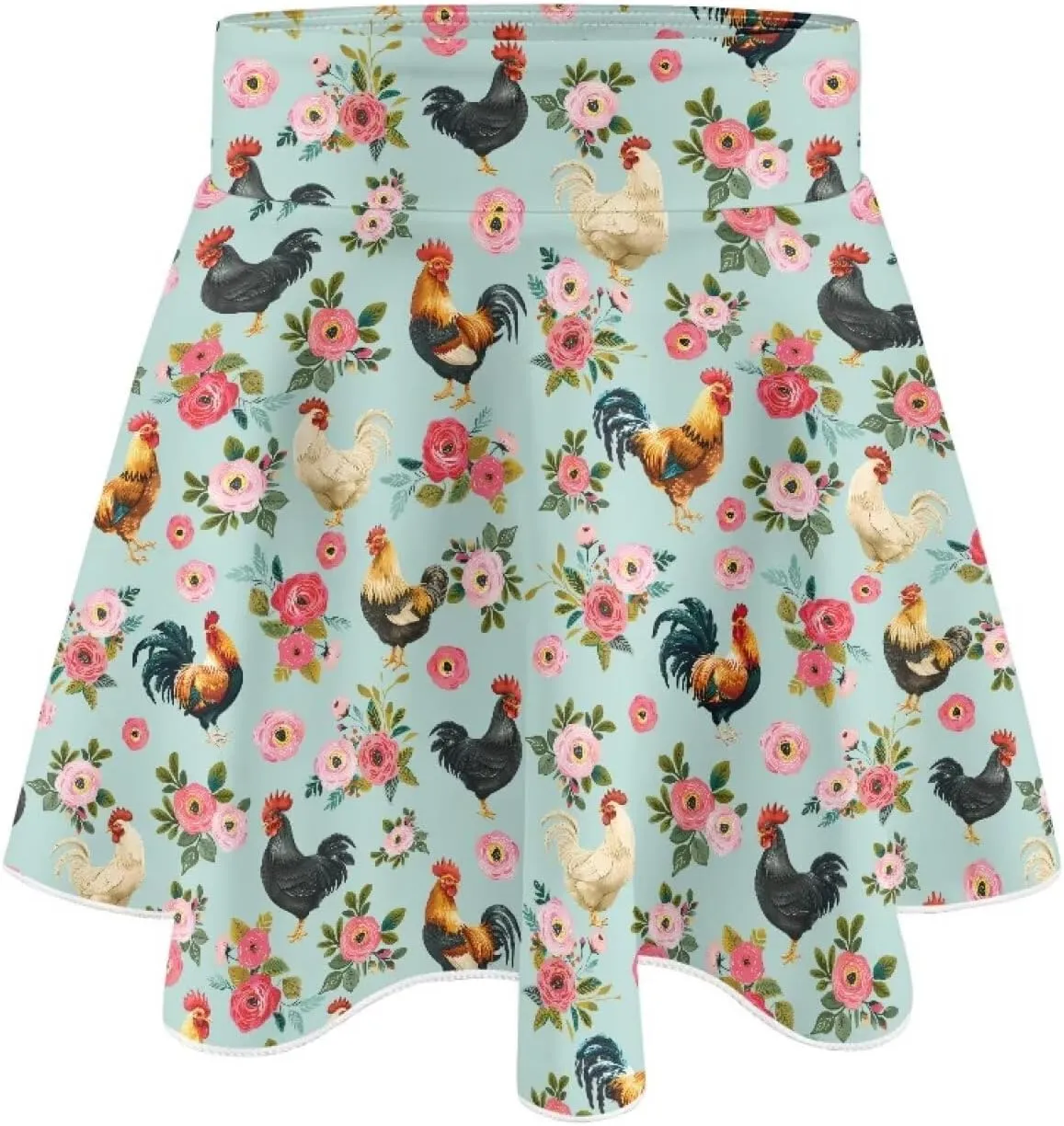 Athletic Skort with Pocket for Girls 5-14 Lightweight Breathable Flowy Skirt Built in Shorts