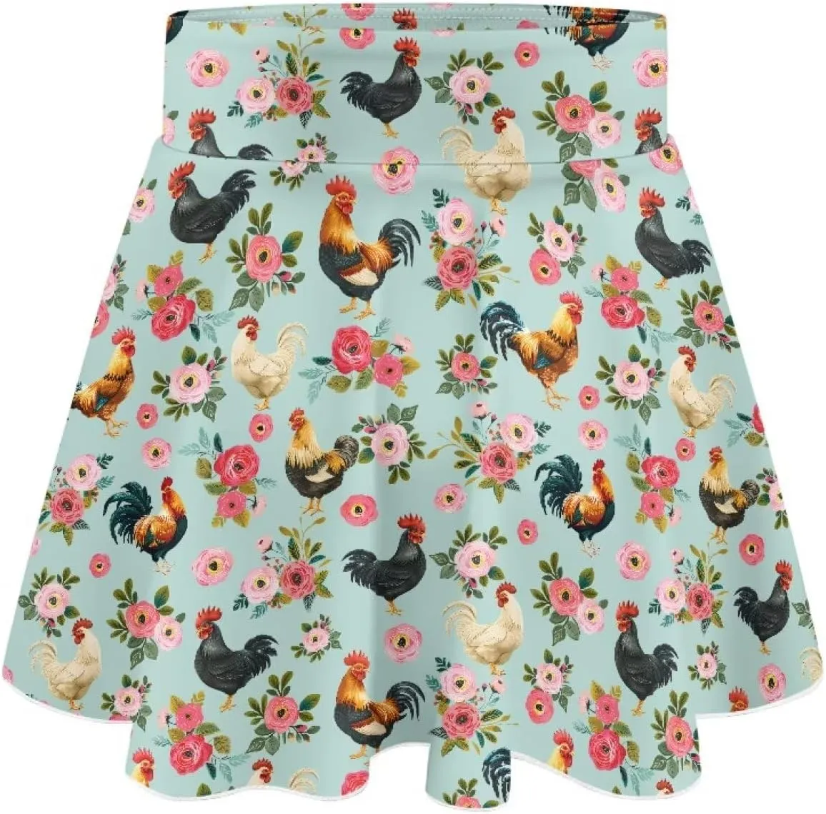 Athletic Skort with Pocket for Girls 5-14 Lightweight Breathable Flowy Skirt Built in Shorts