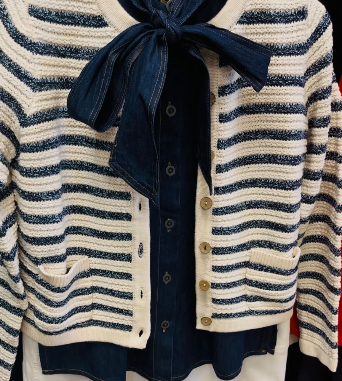 Belle Cardigan Blue