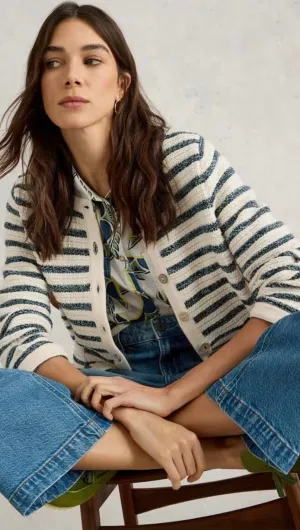 Belle Cardigan Blue