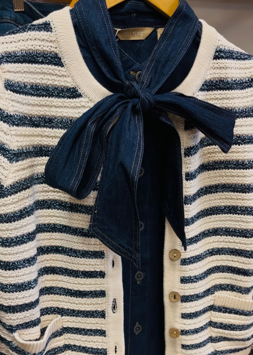 Belle Cardigan Blue