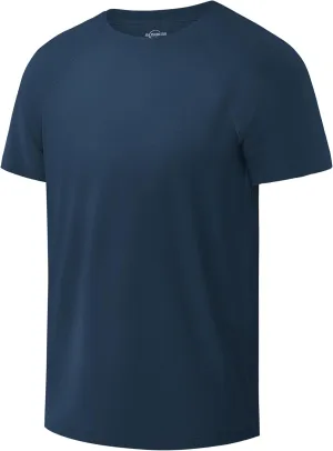 Boys UPF 50  Mesh Athletic Quick Dry T-Shirts Moisture Wicking Active Short Sleeve Mesh Shirts Tops for Boys