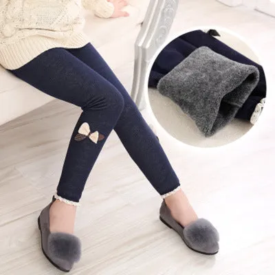 Chic Bowed Jeans for Girls | Eternal Gleams