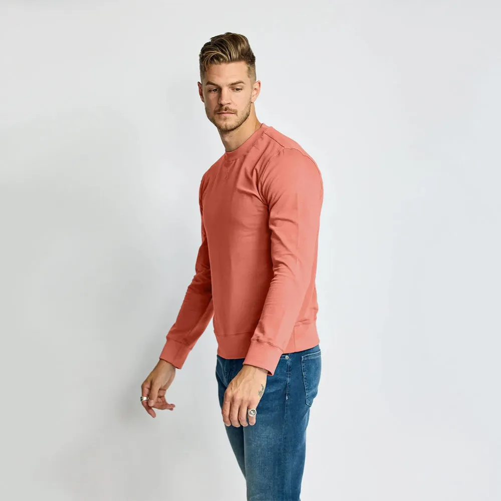 Crew Neck Sweatshirt (Salmon)