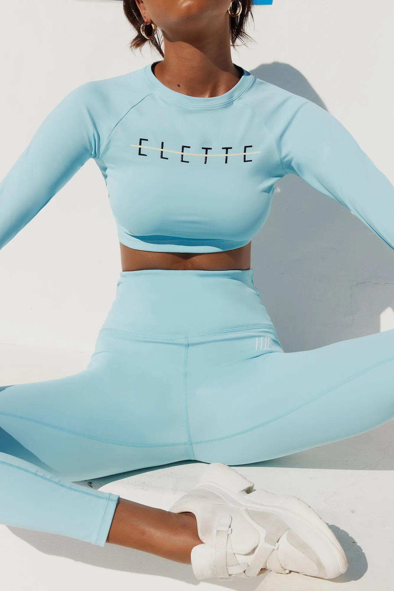 ELETTE FIT Body And Balance Leggings Blue