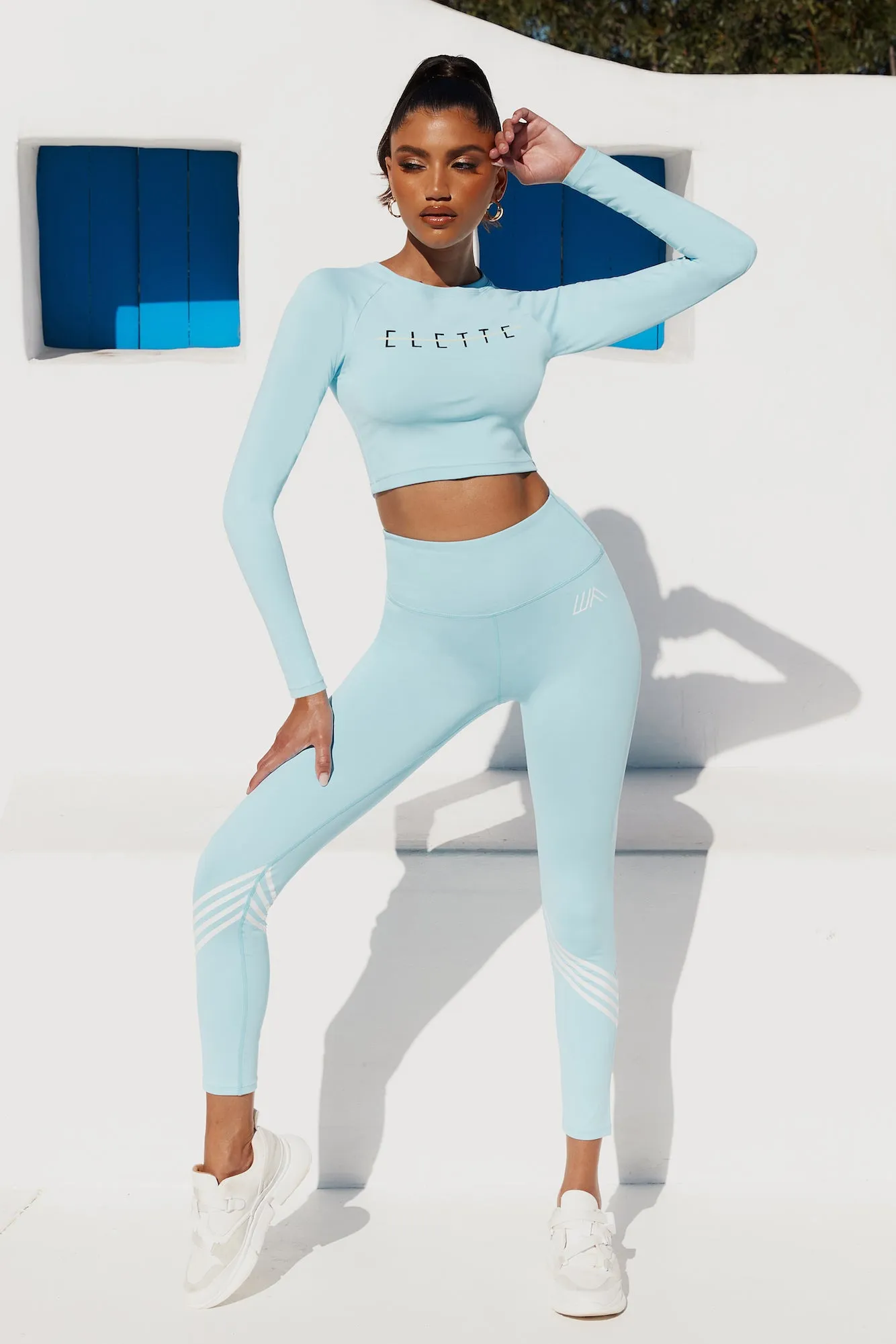 ELETTE FIT Body And Balance Leggings Blue
