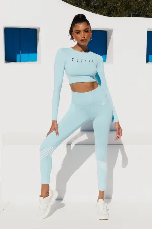 ELETTE FIT Body And Balance Leggings Blue