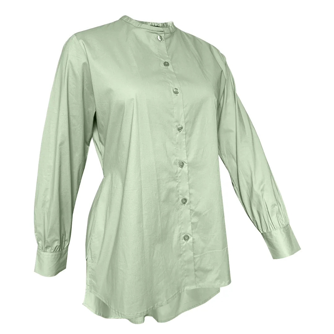Freya Blouse - Dusty Mint