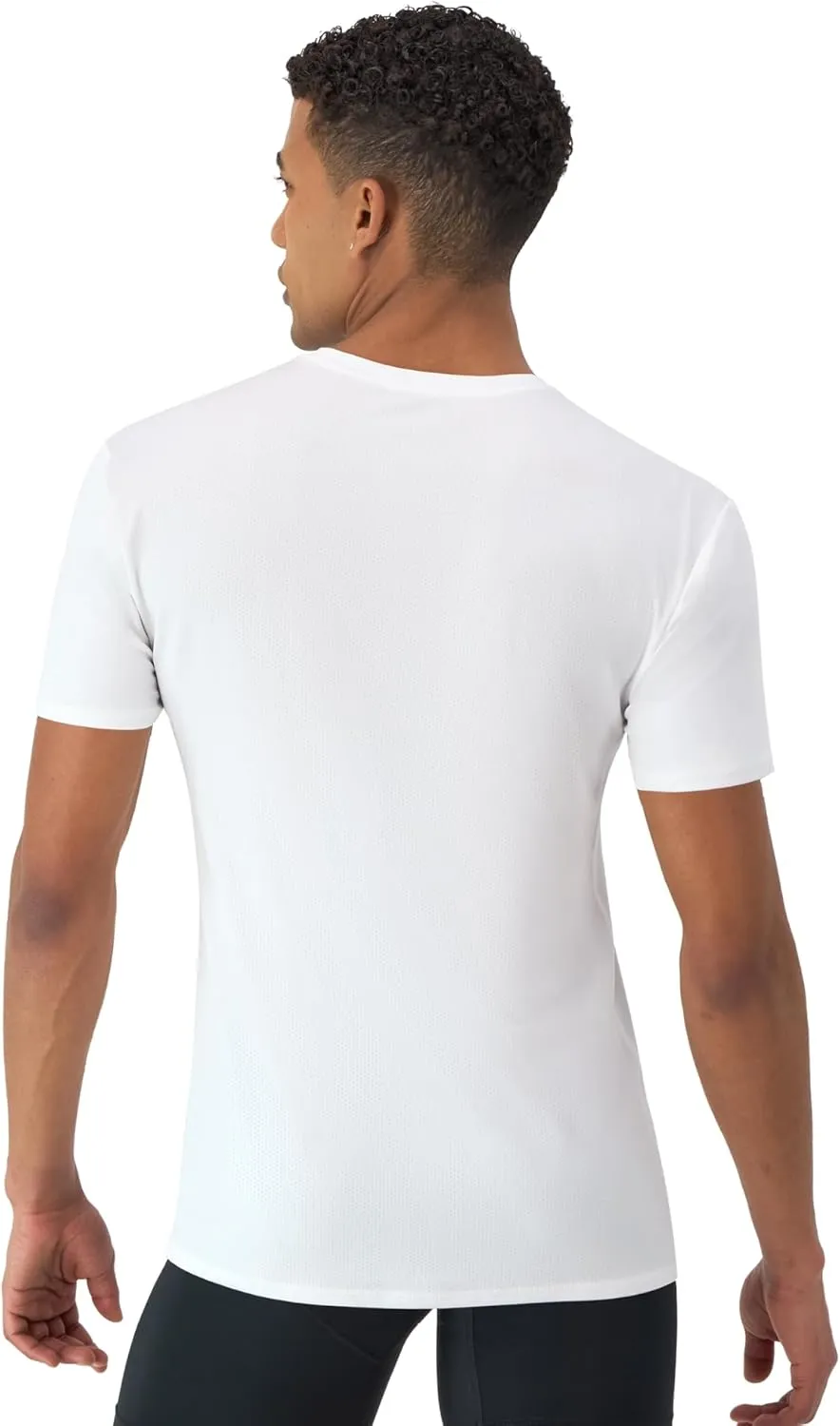 Hanes Men's Moves Breathable Mesh Back T-Shirt, X-Temp Moisture-Wicking Tee, White or Black/Grey, 3-Pack