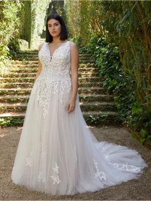 Heavenly White Wedding Dress