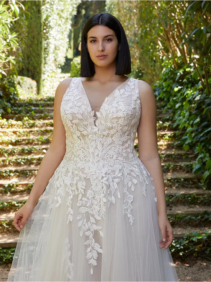 Heavenly White Wedding Dress