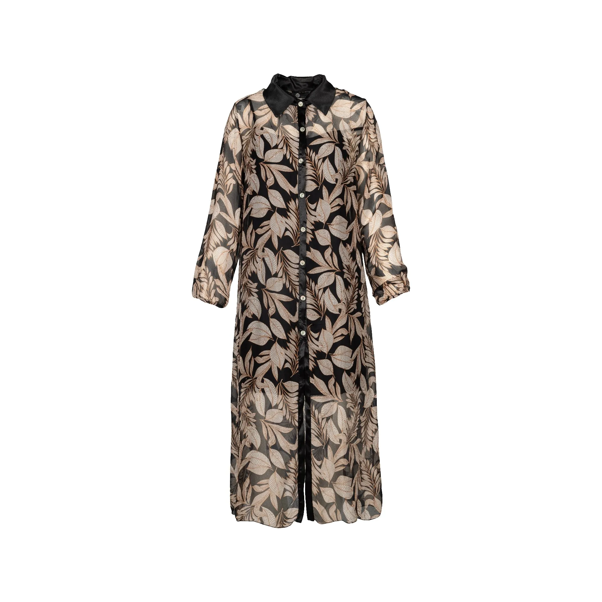 M Made in Italy  Women's Woven and Knitted Long Sleeve Dress