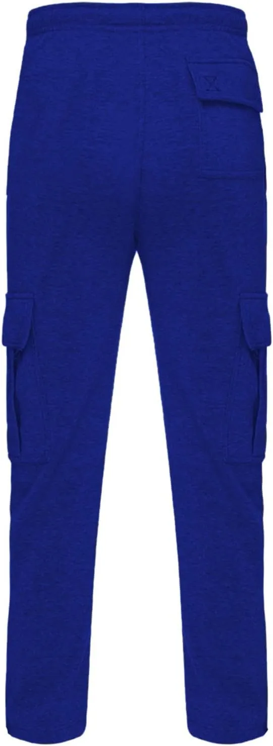 Mens Casual Cotton Sweatpants Breathable Comfy Joggers Workout Sport Pants Hiking Hunting Work Trousers