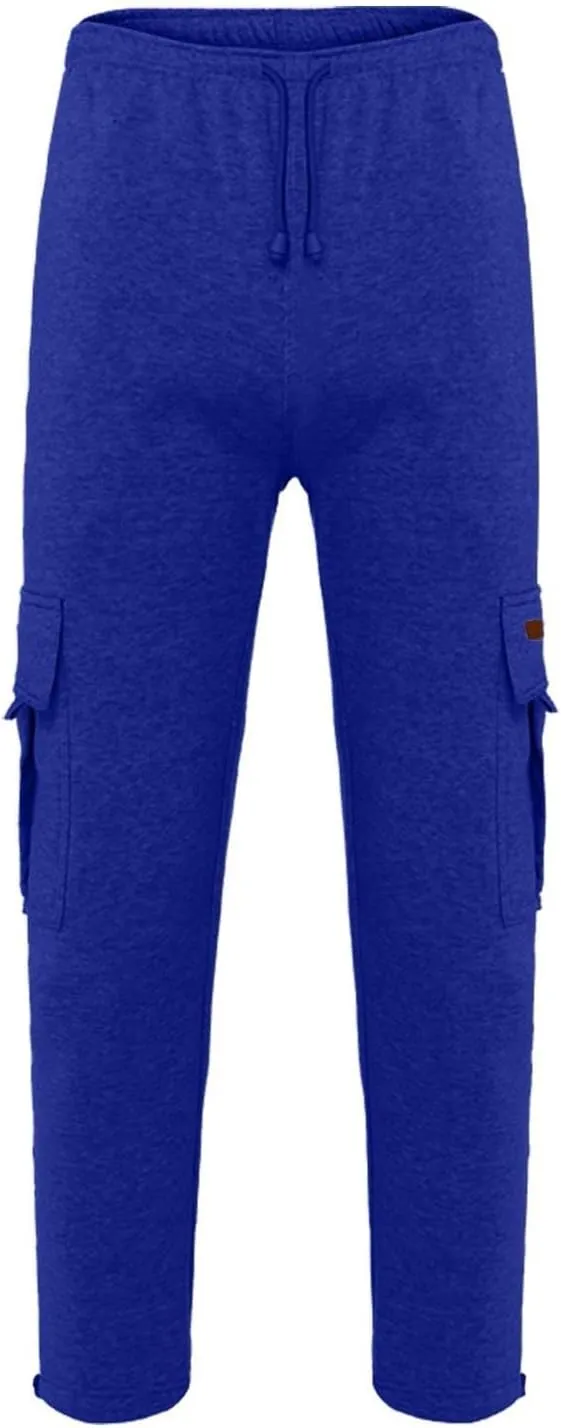 Mens Casual Cotton Sweatpants Breathable Comfy Joggers Workout Sport Pants Hiking Hunting Work Trousers
