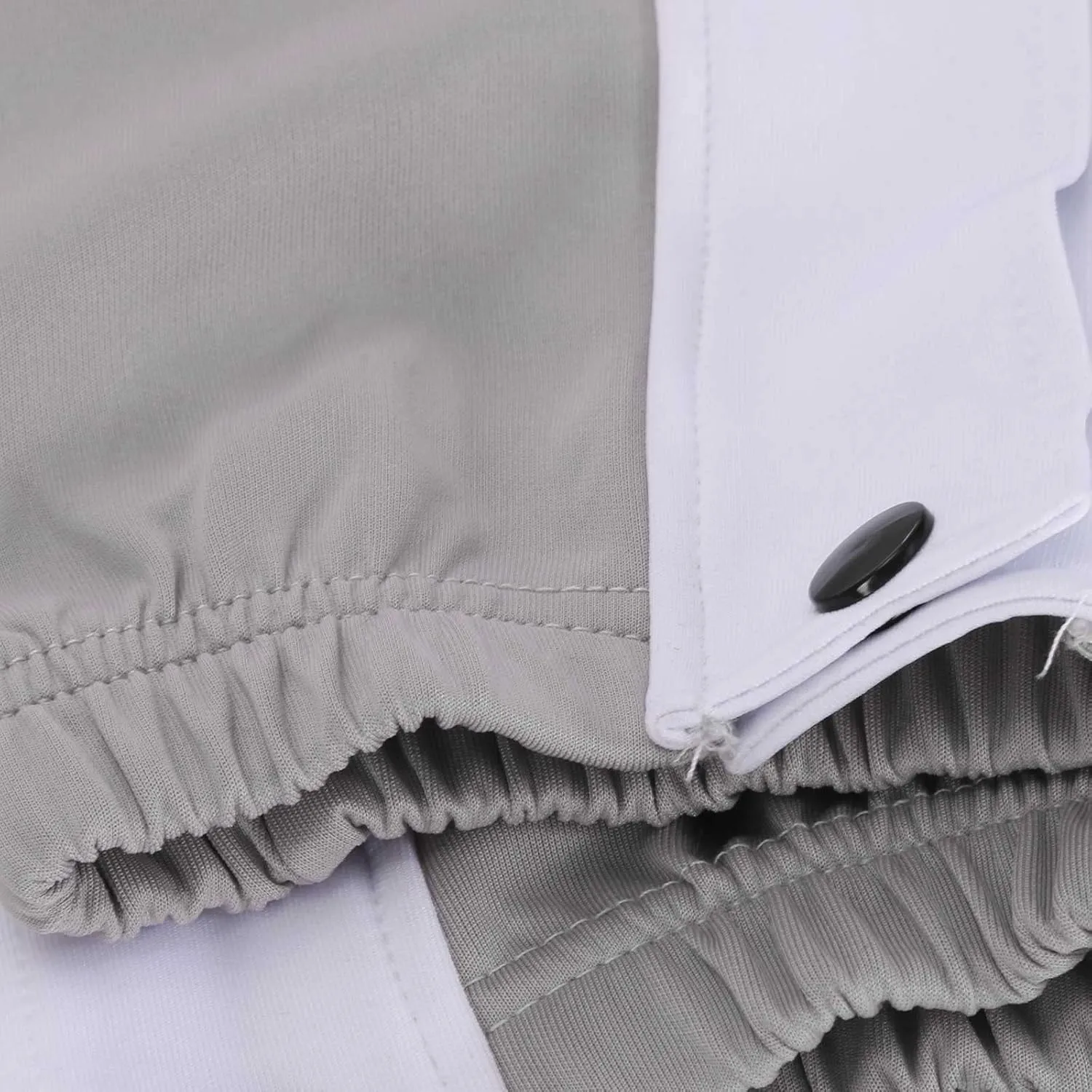 Mens Trendy Casual Pants Classic Color Block Button Breathable Sweatpants Outdoor Athletic Tapered Pants with Pockets
