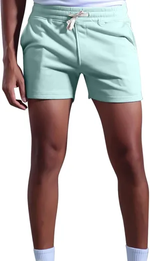 Mens Work Shorts Slim-Fit Elastic Beach Shorts Gym Basketball Lightweight Classic Regular Comfort Activewear Pants