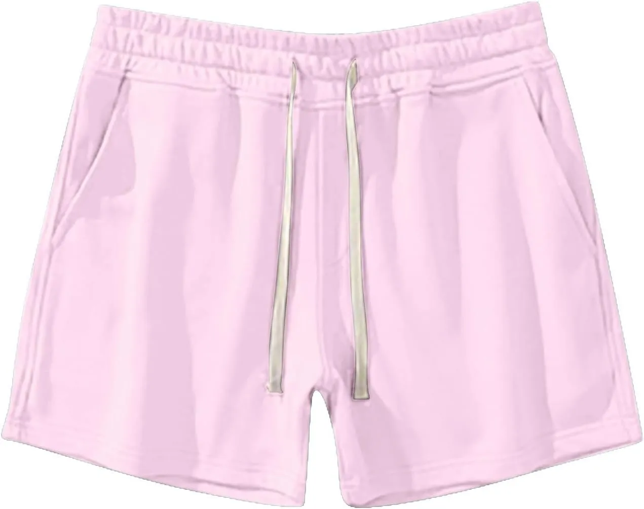 Mens Work Shorts Slim-Fit Elastic Beach Shorts Gym Basketball Lightweight Classic Regular Comfort Activewear Pants