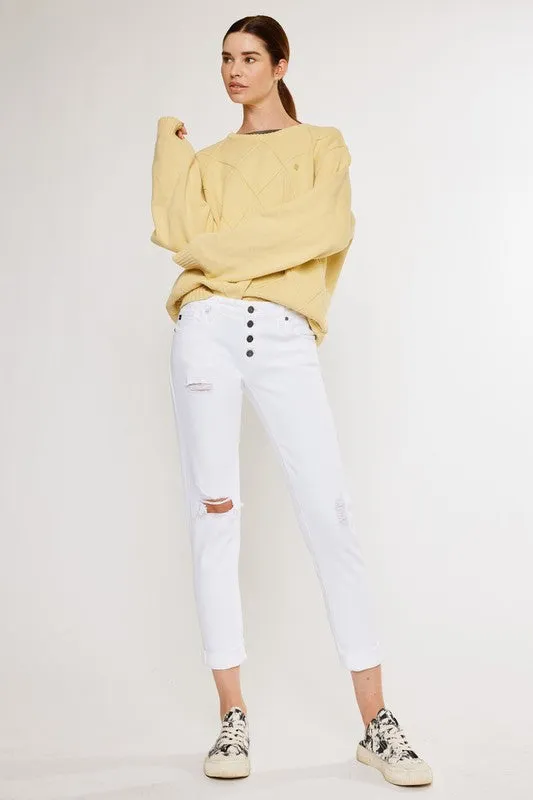 Mid Rise Girlfriend Fit Jeans  *Online Only*