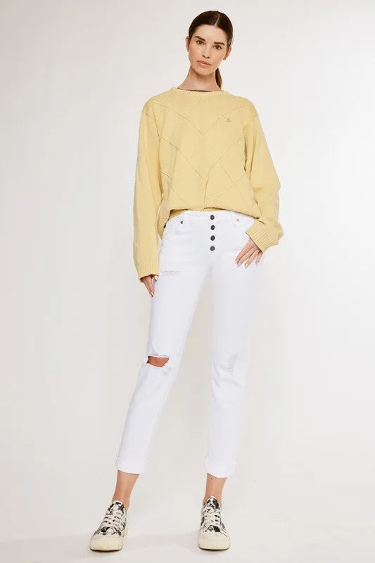 Mid Rise Girlfriend Fit Jeans  *Online Only*