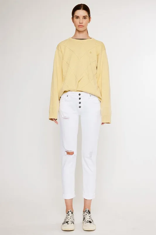 Mid Rise Girlfriend Fit Jeans  *Online Only*