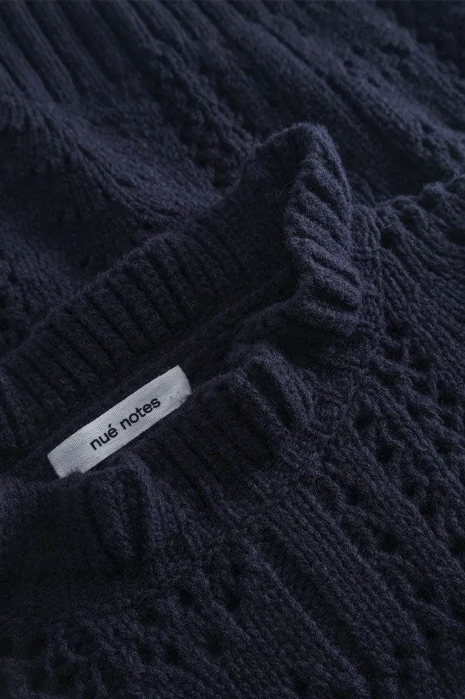 Nu Notes Virginia Navy Crewneck Jumper