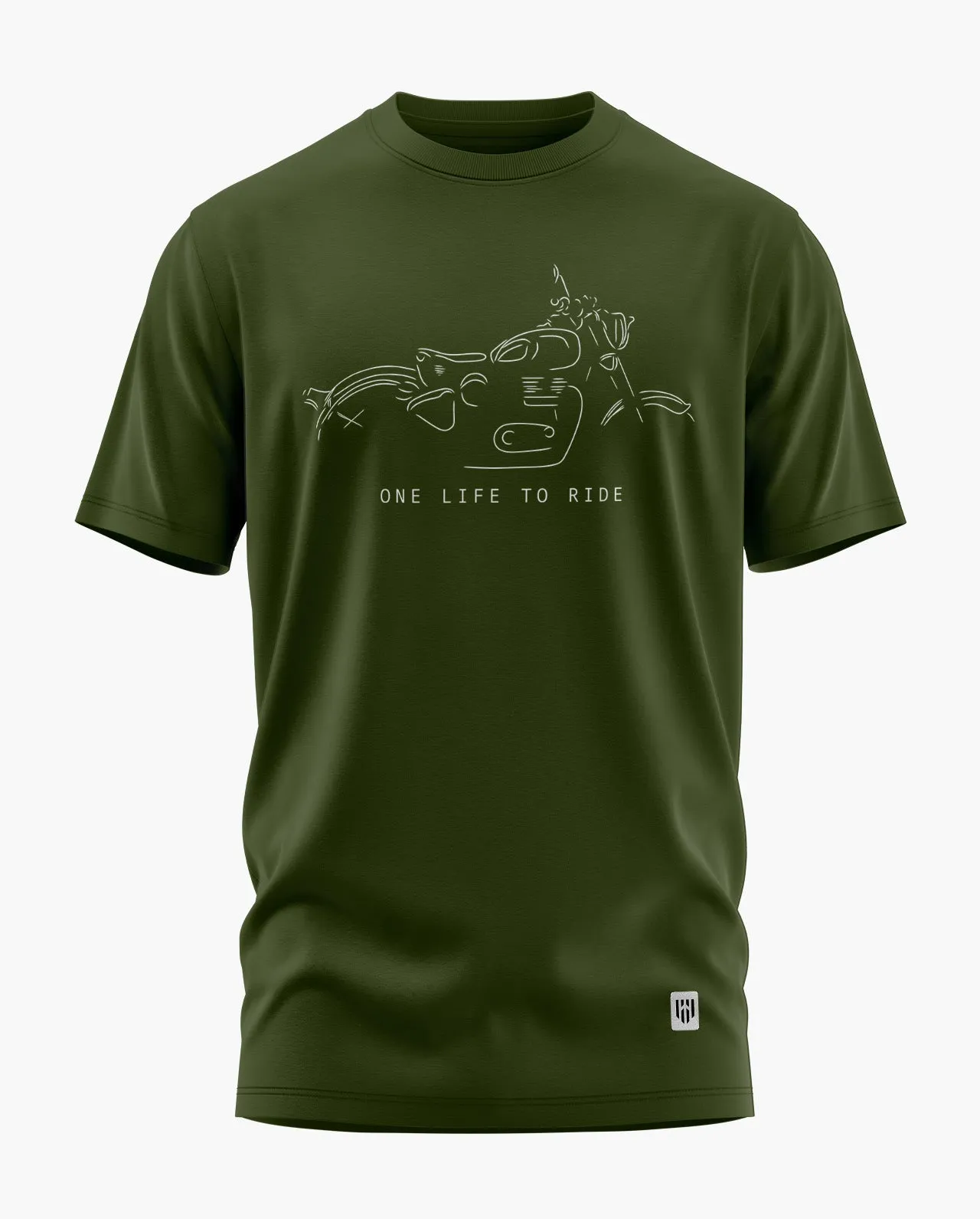 ONE LIFE TO RIDE Signature LuxeSoft Cotton T-Shirt
