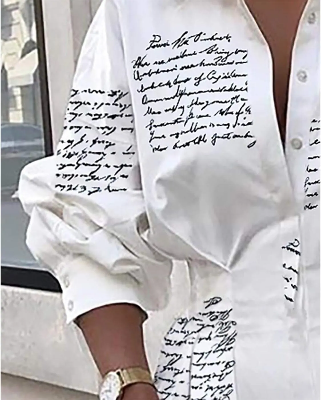Sexy Mini Shirt Dress for Women - Casual Button Down Blouse Long Sleeve V Neck Belted Shirts Blouse Top Short Dress