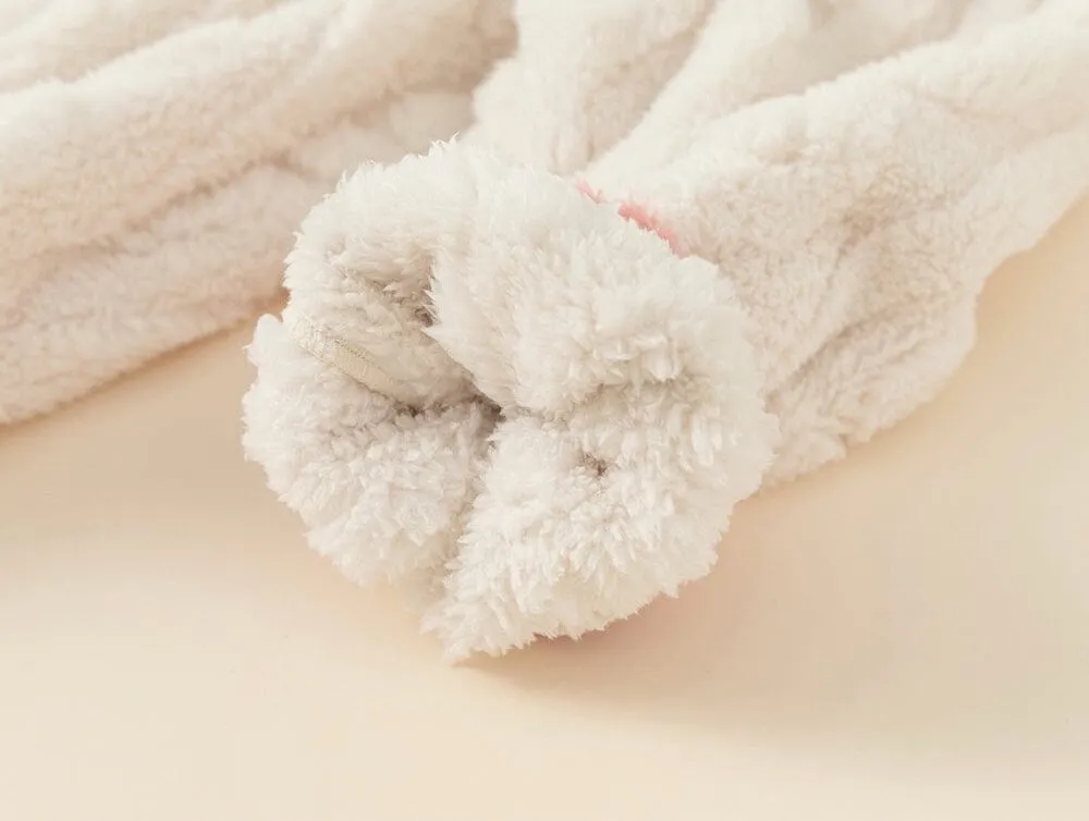 Strawberry Winter Plush Loungewear Set