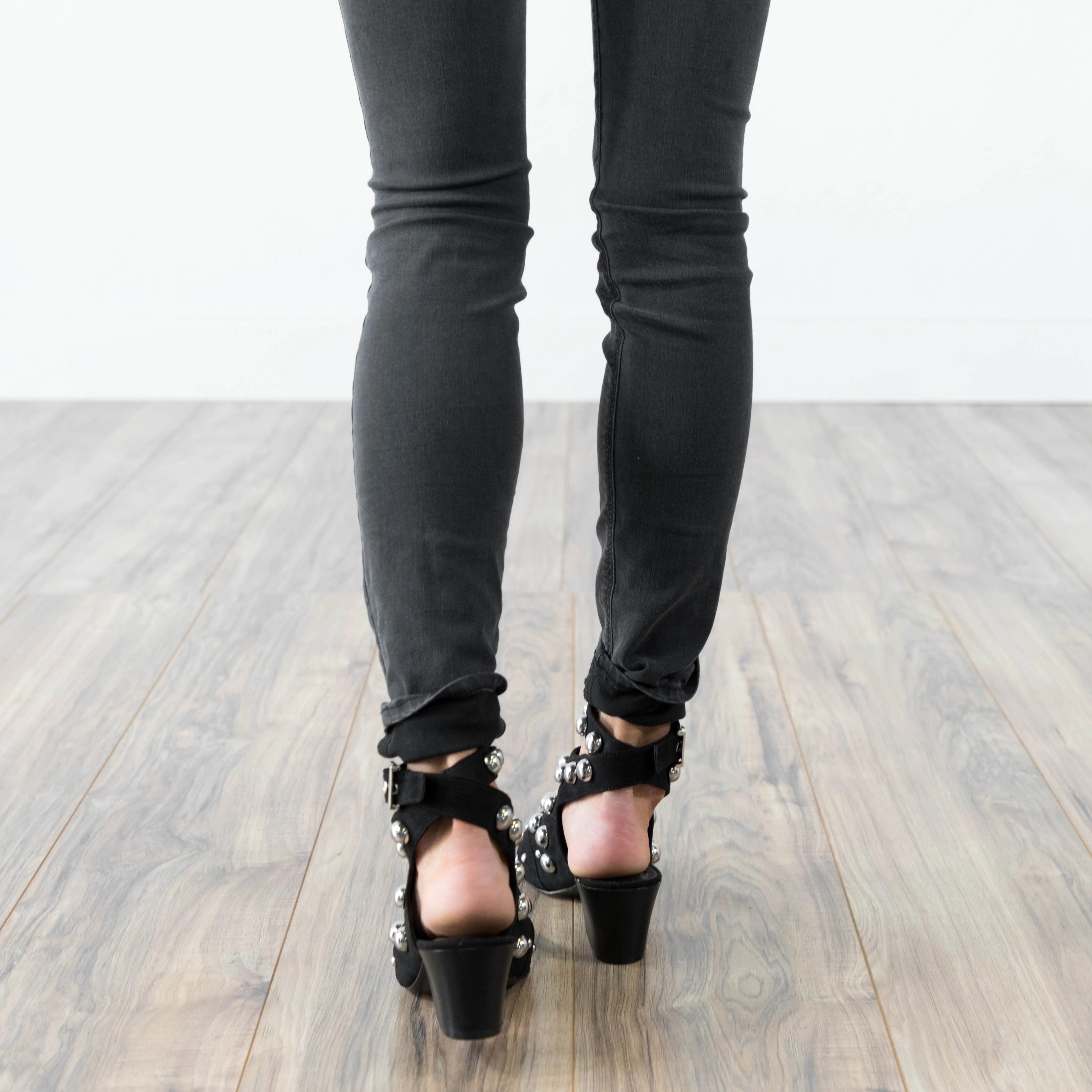 Studded Mule Bootie