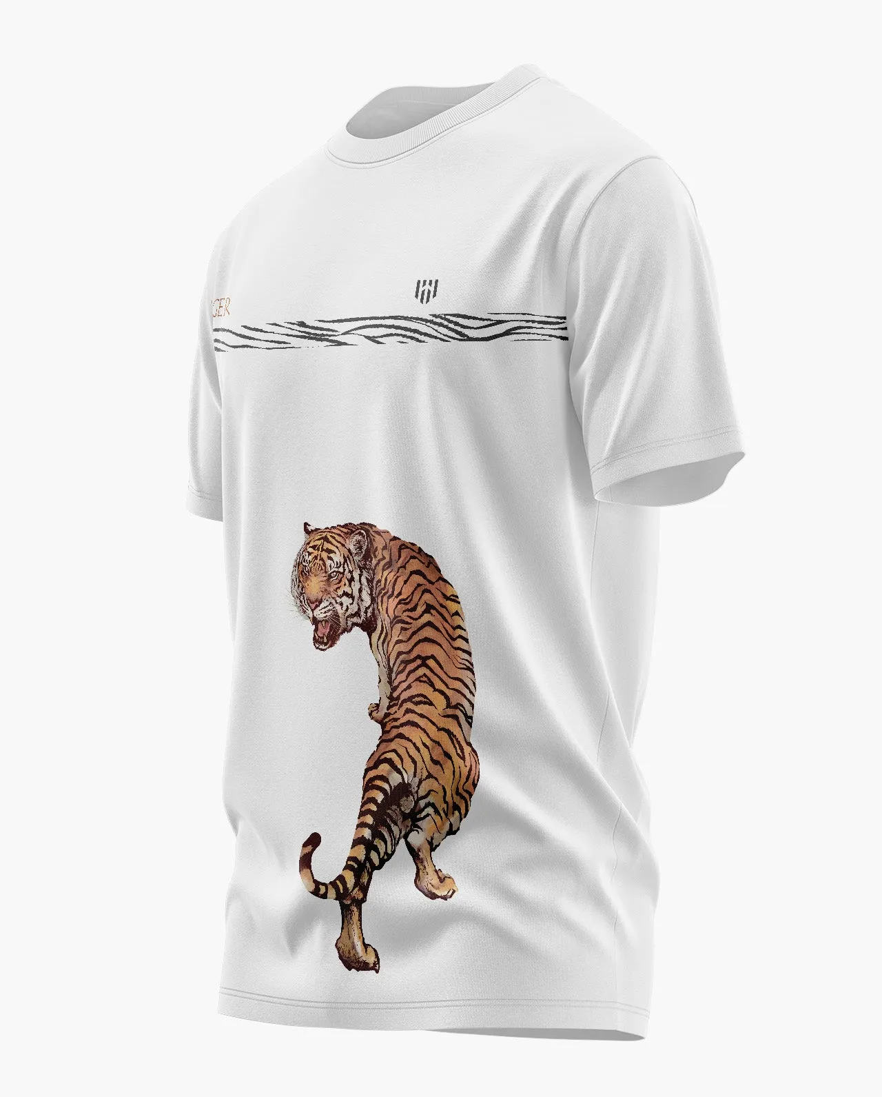 Tiger Stripe Signature LuxeSoft Cotton T-Shirt