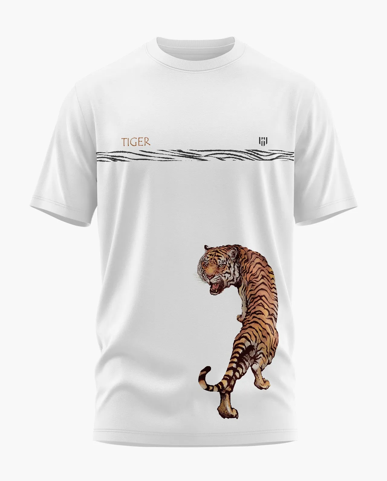 Tiger Stripe Signature LuxeSoft Cotton T-Shirt