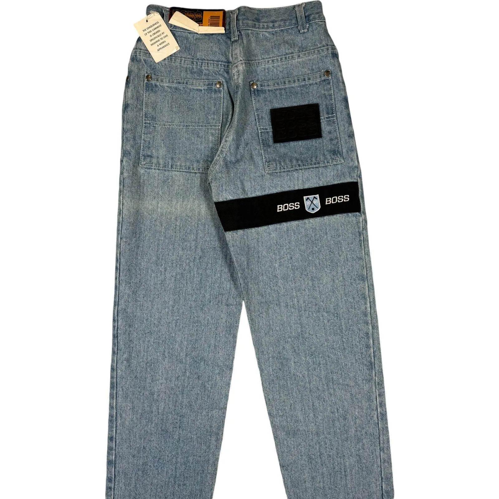 Vintage Boss Straight Leg Denim Jeans NWT