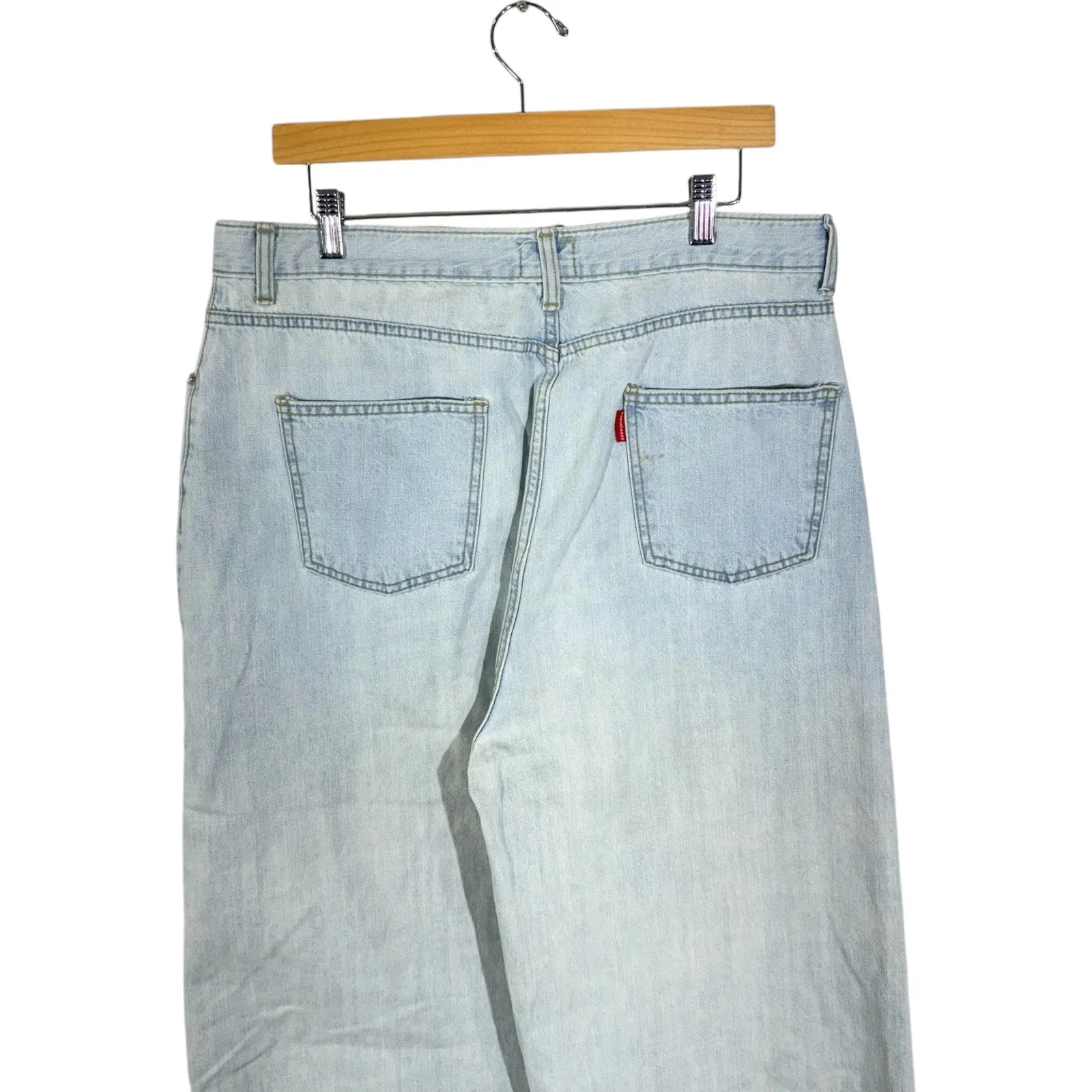 Vintage Promenade Straight Leg Denim Jeans 35x25