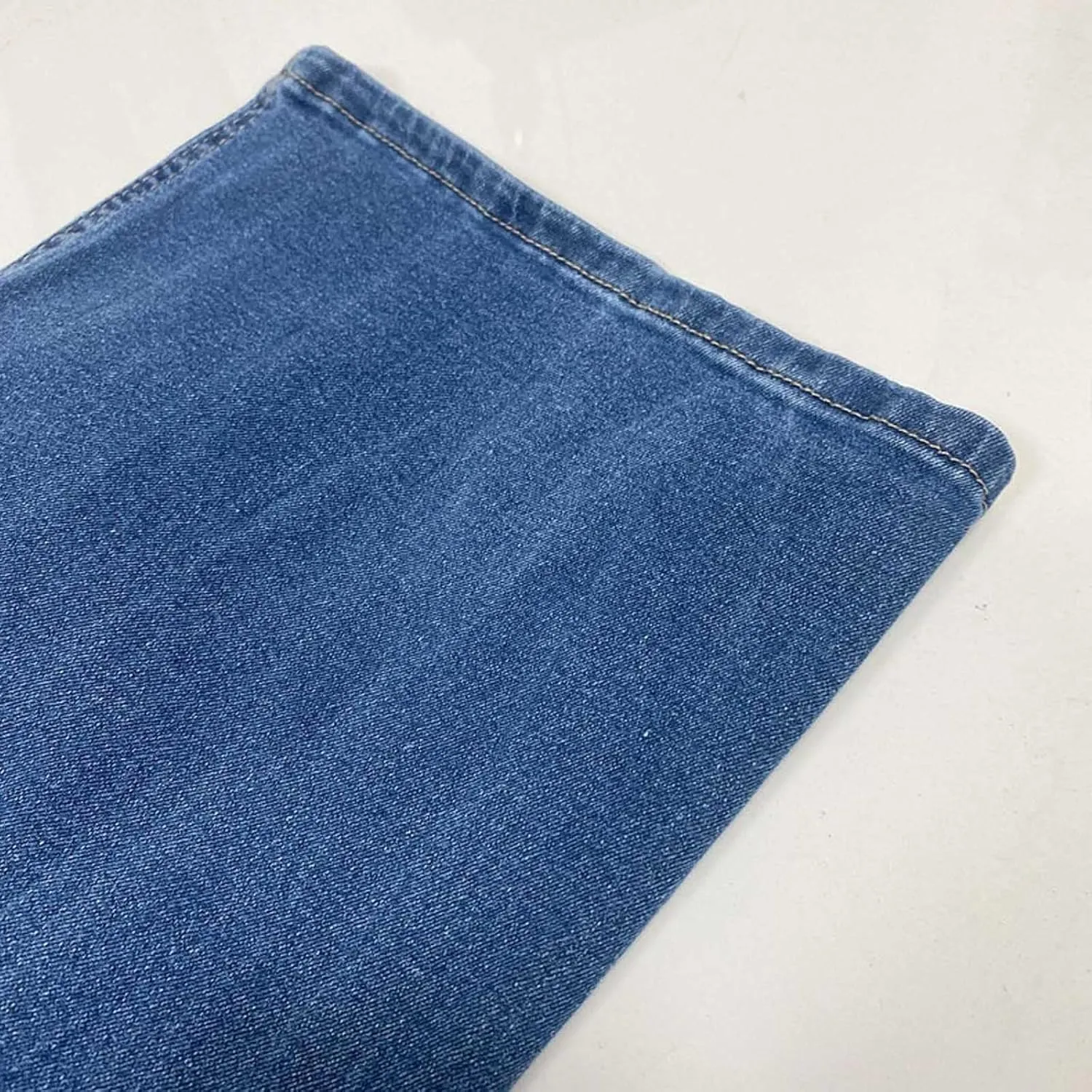 Women's Straight Leg Denim Pants High Waisted Rolled Hem Jeans Stretch Loose Casual Comfy Trendy Streetwear Trousers